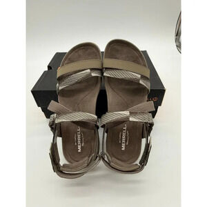 Merrell - District Mendi Backstrap
Women’s sandal

Taupe/Brown/white
Size: 6M